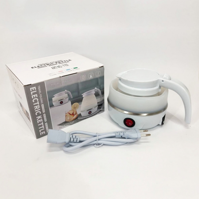 Электрочайник Travel Folding складной 500 мл 600 Вт White (tf5862) - фото 13 Электрочайник Travel Folding складной 500 мл 600 Вт White (tf5862) - фото 13