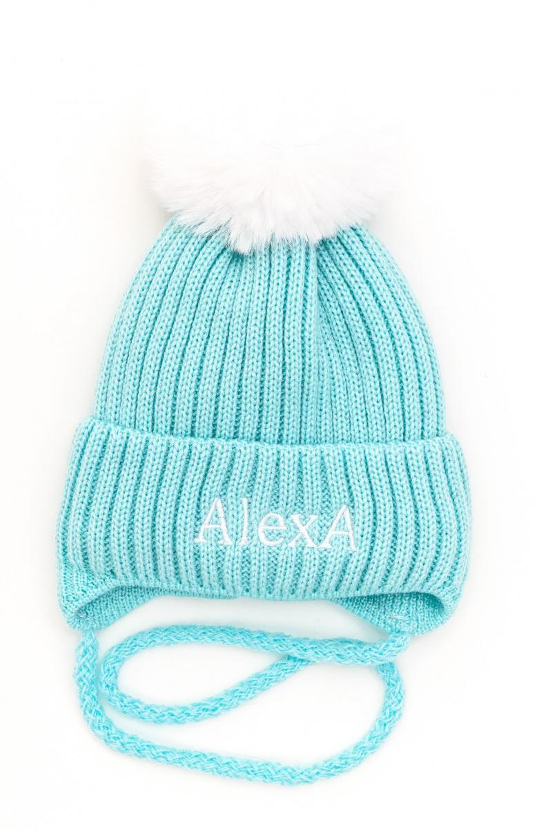Шапка детская зимняя Alex Джейн 38-42 см Мятный