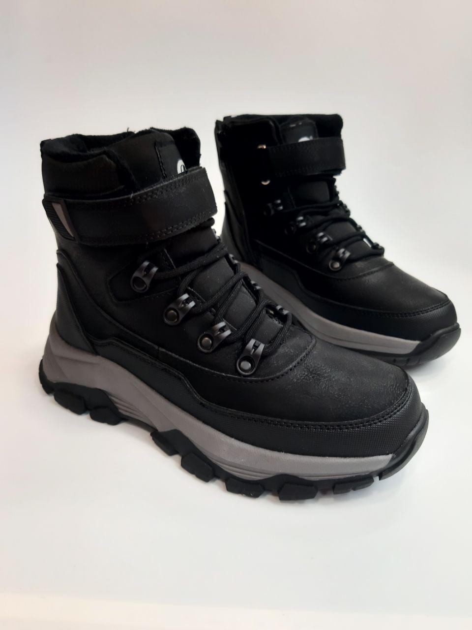 Черевики зимові Clibee для хлопчика р. 39 25,9 см Чорний (615 HС black)