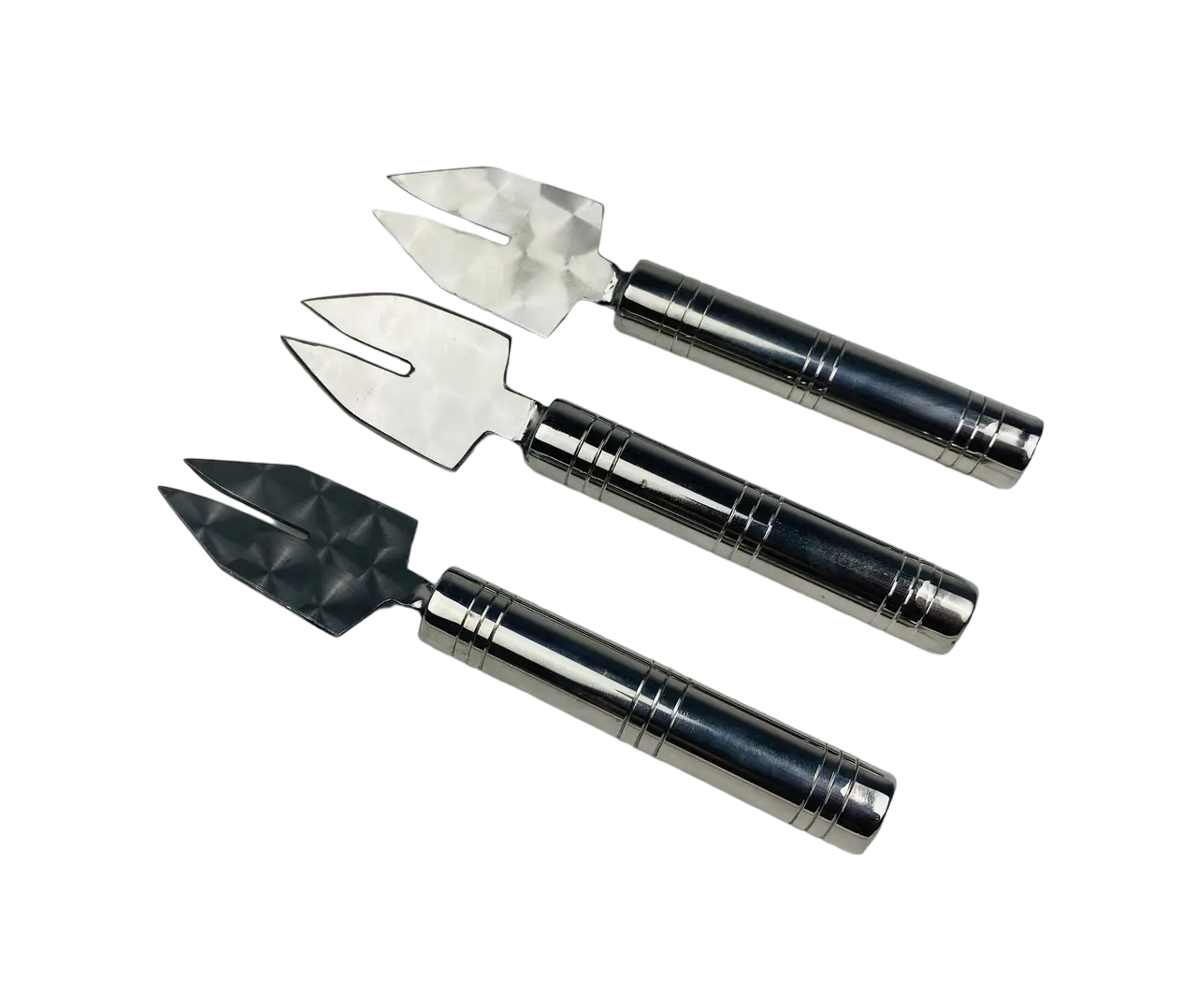 Вилка-нож для снятия мяса Блэк 3 шт. из нержавеющей стали с ручкой (2-10-SH-3121)