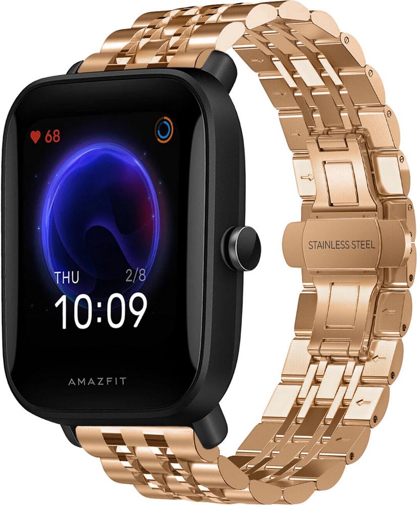 Браслет металлический Spinye для Amazfit Bip U Pro Rose Gold (29167-27)