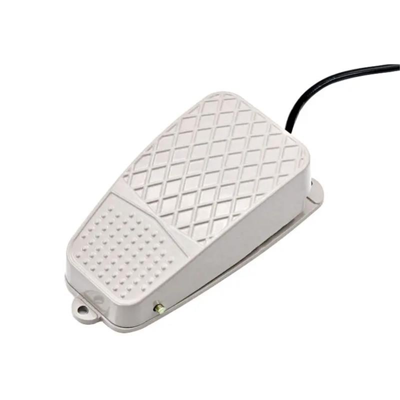 Выключатель ножной E.NEXT e.fs.02 5A 250V AC металлический с кабелем L 150 мм Серый (p0810152)