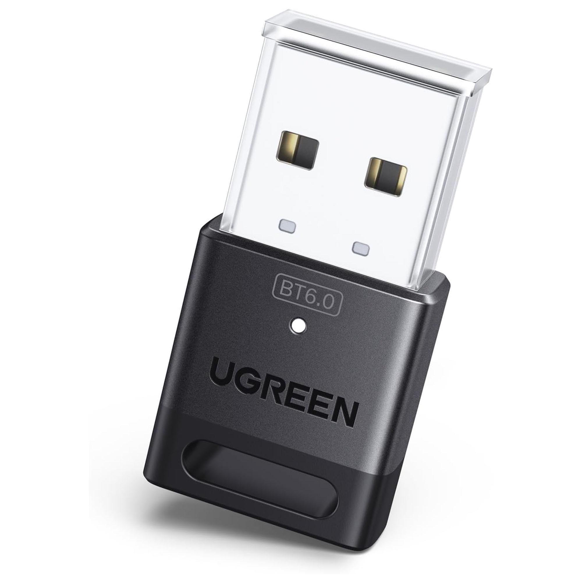Адаптер Bluetooth USB UGREEN CM748 6.0/20 м Черный (75073)