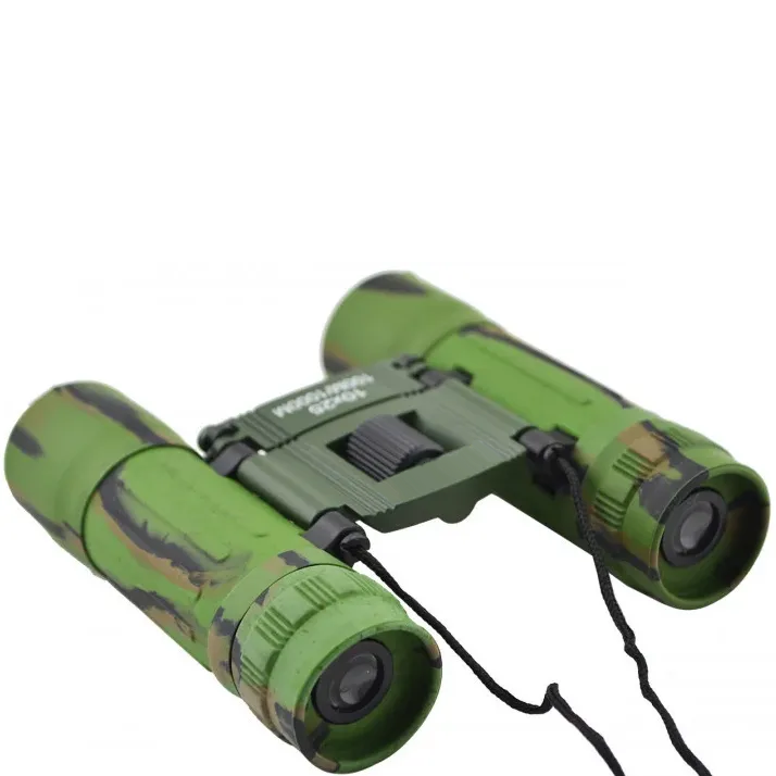 Бинокль Galileo 10x25 складной приближение 10х с чехлом для переноски Camouflage (32de3a52)