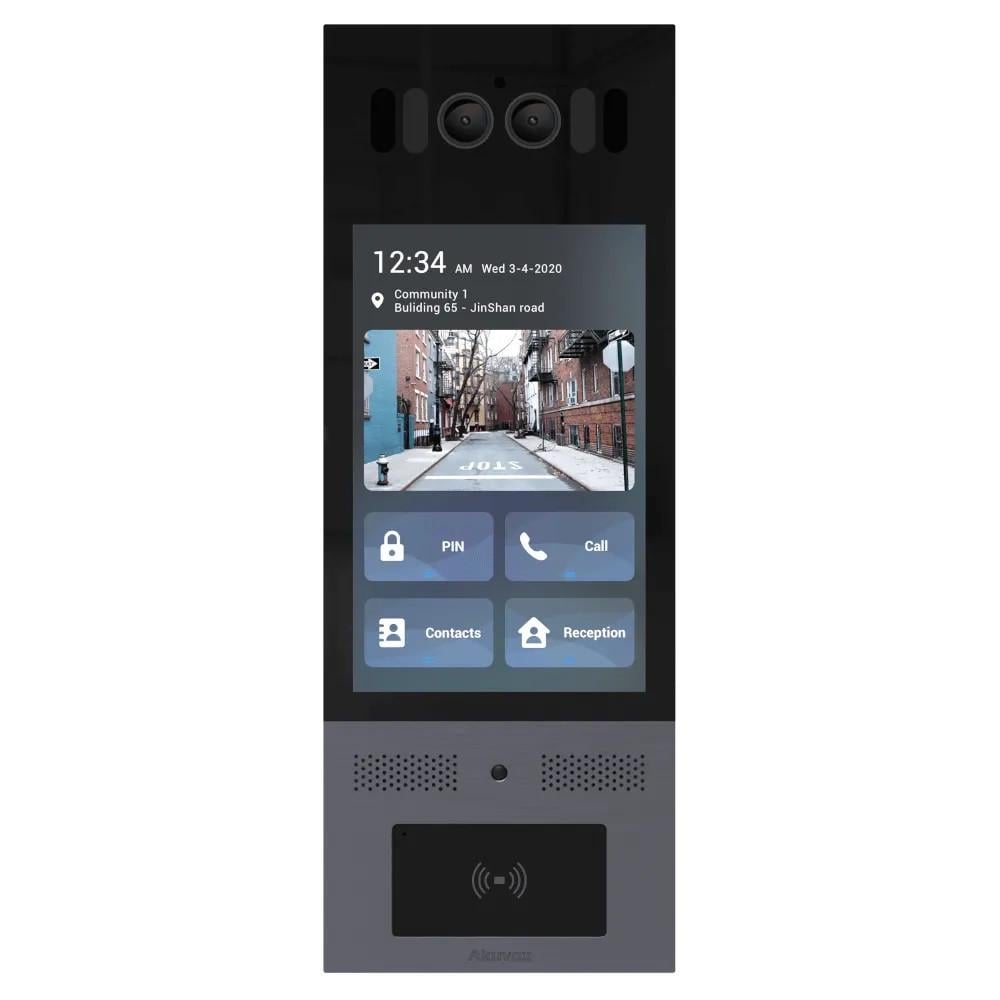 Панель виклику багатоабонентна Akuvox X915S на Android розпізнавання обличчя/Bluetooth (284672)