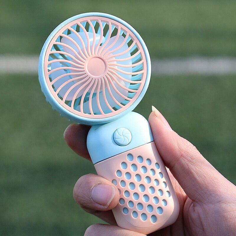 Вентилятор переносной ручной mini Fan Z8 с аккумулятором Голубой (85921B) - фото 3 Вентилятор переносной ручной mini Fan Z8 с аккумулятором Голубой (85921B) - фото 3