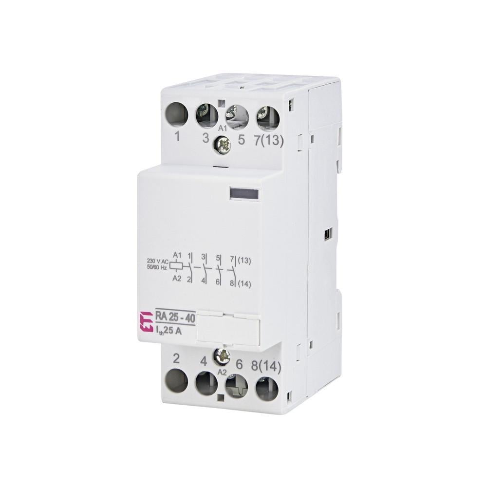 Контактор модульный ETI 4P 25 А 230 В AC RA 25-40 (2464094)