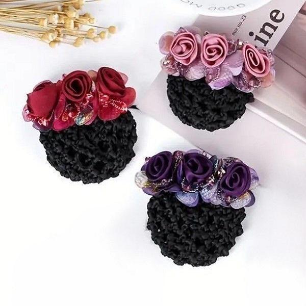 Набір затискачів для волосся L00130 3 шт. Рожевий/Червоний/Фіолетовий (L00130) Набір затискачів для волосся L00130 3 шт. Рожевий/Червоний/Фіолетовий (L00130)