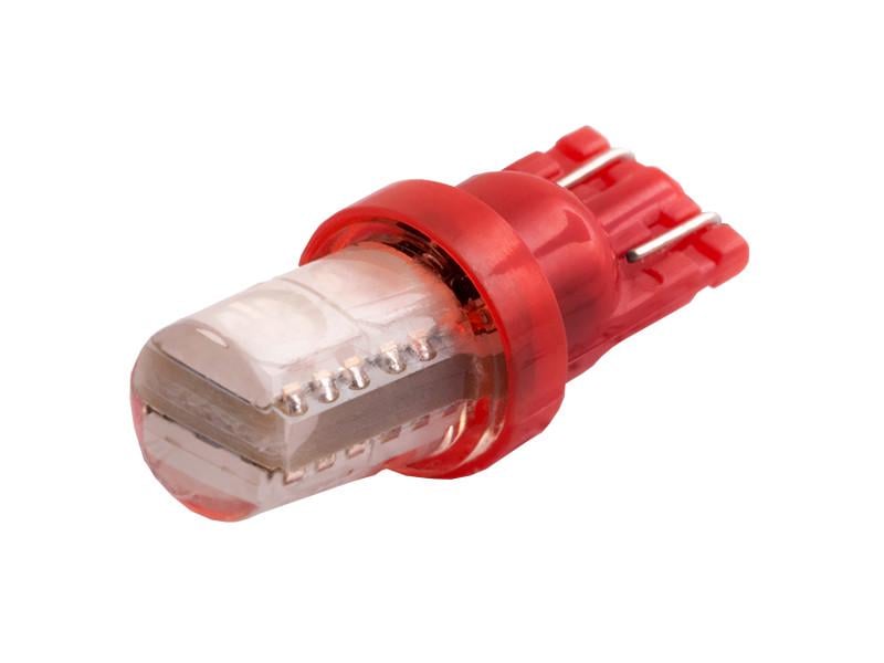 Автолампа світлодіодна T10 W5W силікон 12 В SMD5050-4led Червоний (1656)