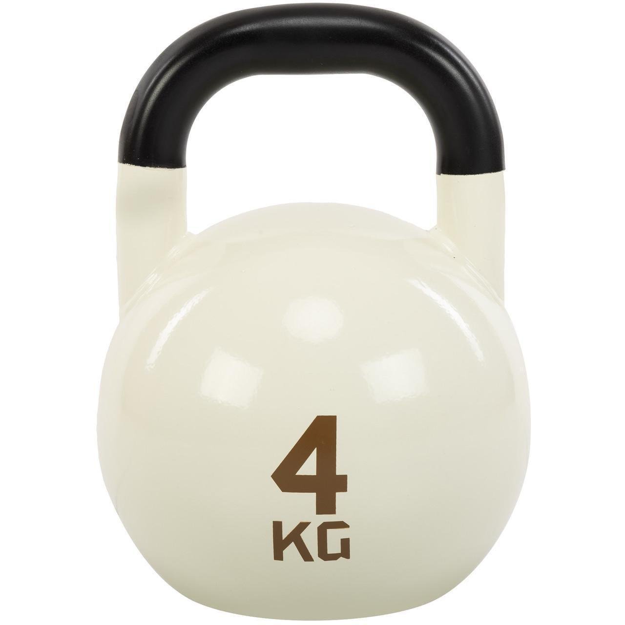 Гиря змагальна цільна ​​LiveUp LP9008-4 сталева пофарбована 4 кг (2532856708)