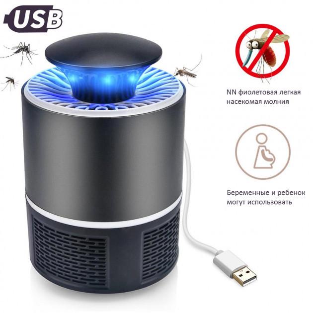 Лампа-ловушка против насекомых Mosquito Killer Lamp 5 ВТ USB (1234231876) - фото 3