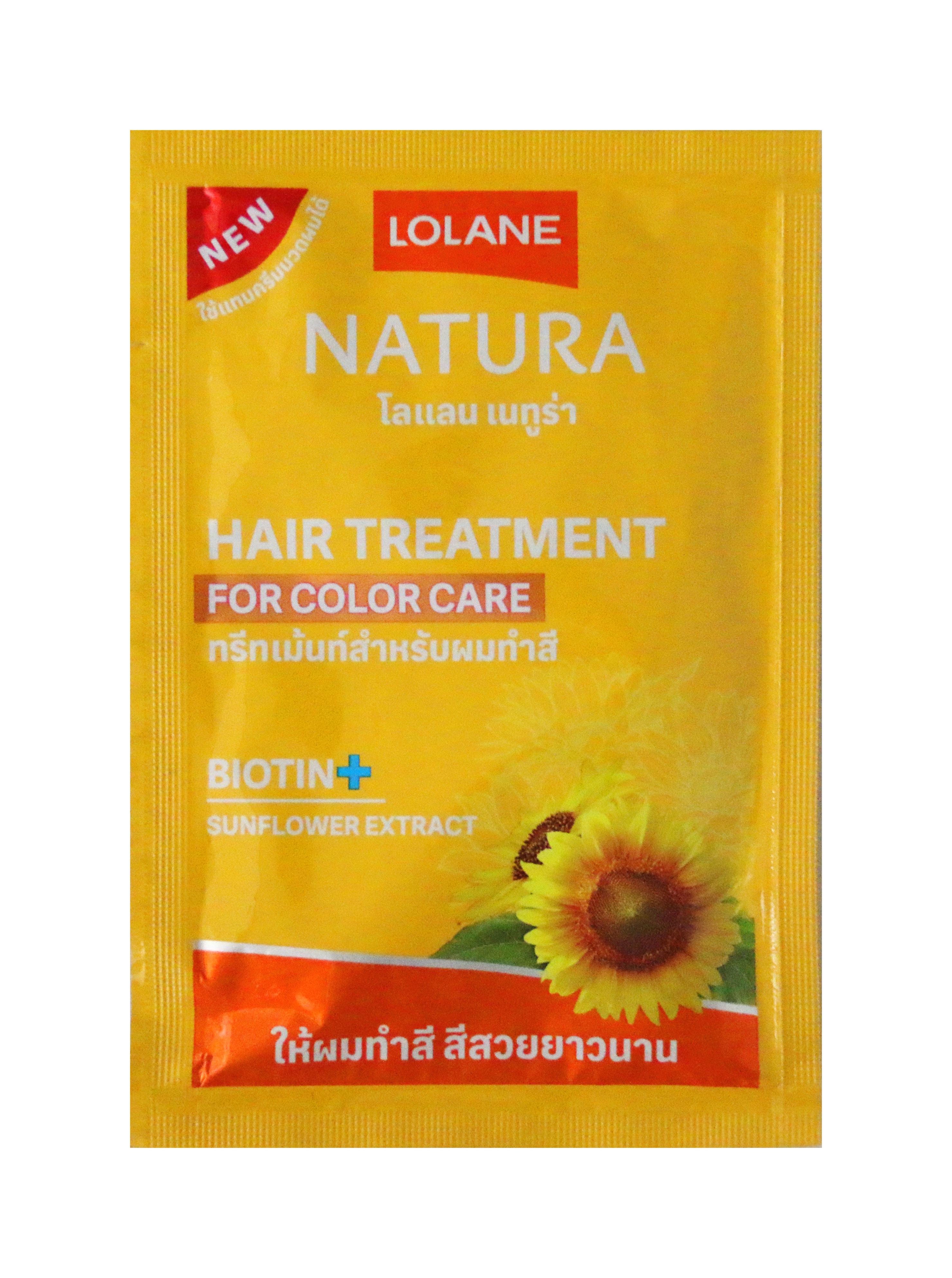 Маска для окрашенных волос Lolane Natura Защита цвета 25 г (10015366)