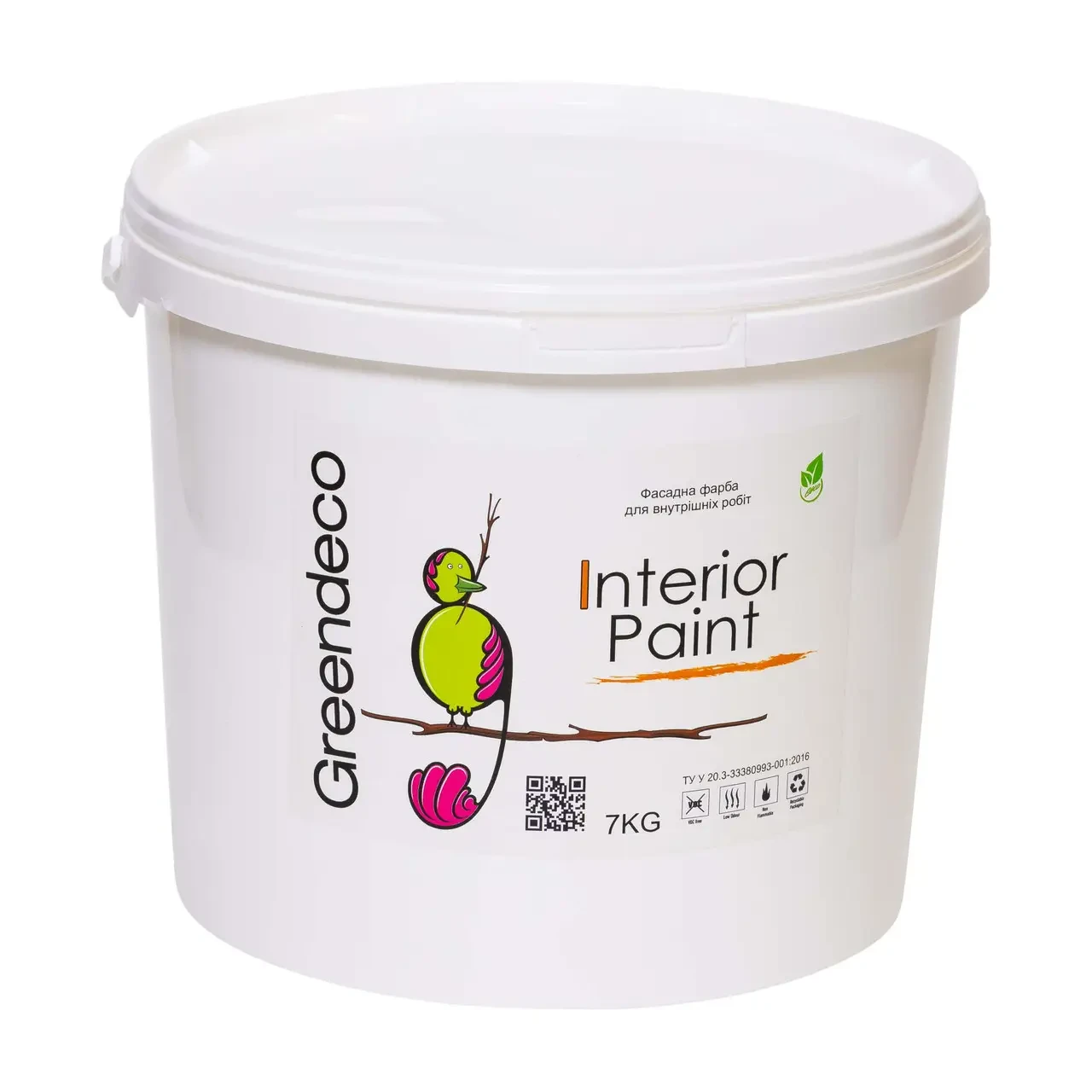 Фарба інтер'єрна Greendeco Interior Paint 7 кг