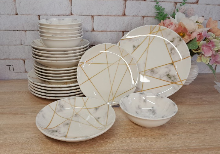 Сервиз столовый OMS TULU фарфор 6 персон 24 шт. (KL24-Wonder)