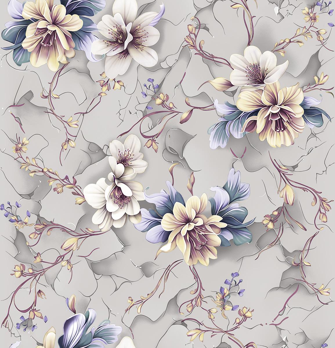 Обои бумажные дуплекс Континент Мариса Кремовый (161)