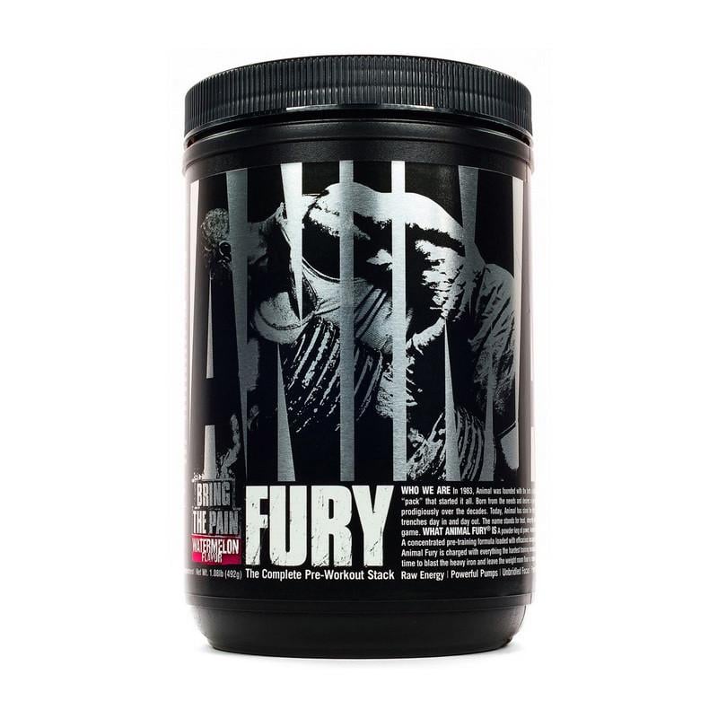 Предтренировочный комплекс Universal Animal Fury 481 г Арбуз (09508-01)