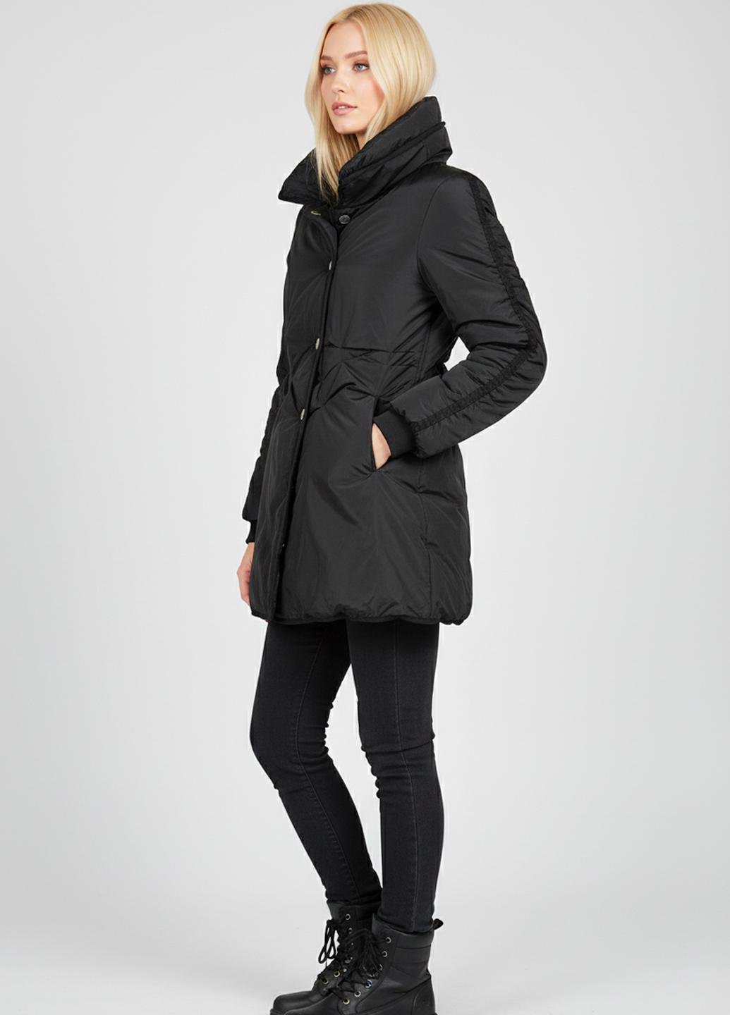 Пуховик женский Number Nine NN-303 приталенный р. 42 Черный (NN-303-42) - фото 4 Пуховик женский Number Nine NN-303 приталенный р. 42 Черный (NN-303-42) - фото 4