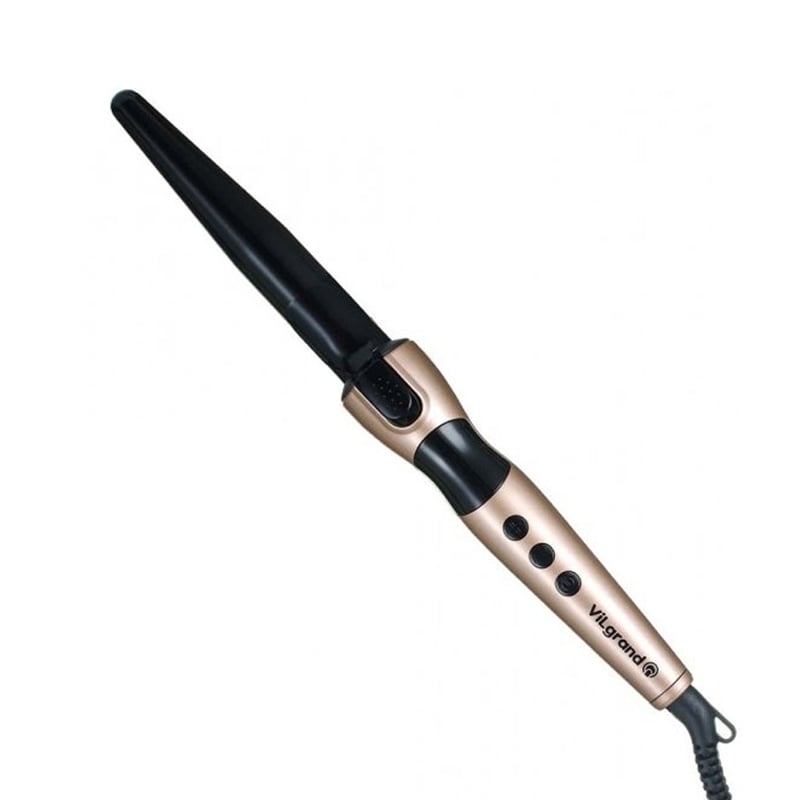 Плойка ViLGrand VHC-3041LC конусная 13-25 мм Gold (tf7599)
