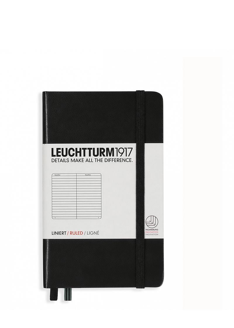 Блокнот Leuchtturm1917 карманный линия Черный (334821)