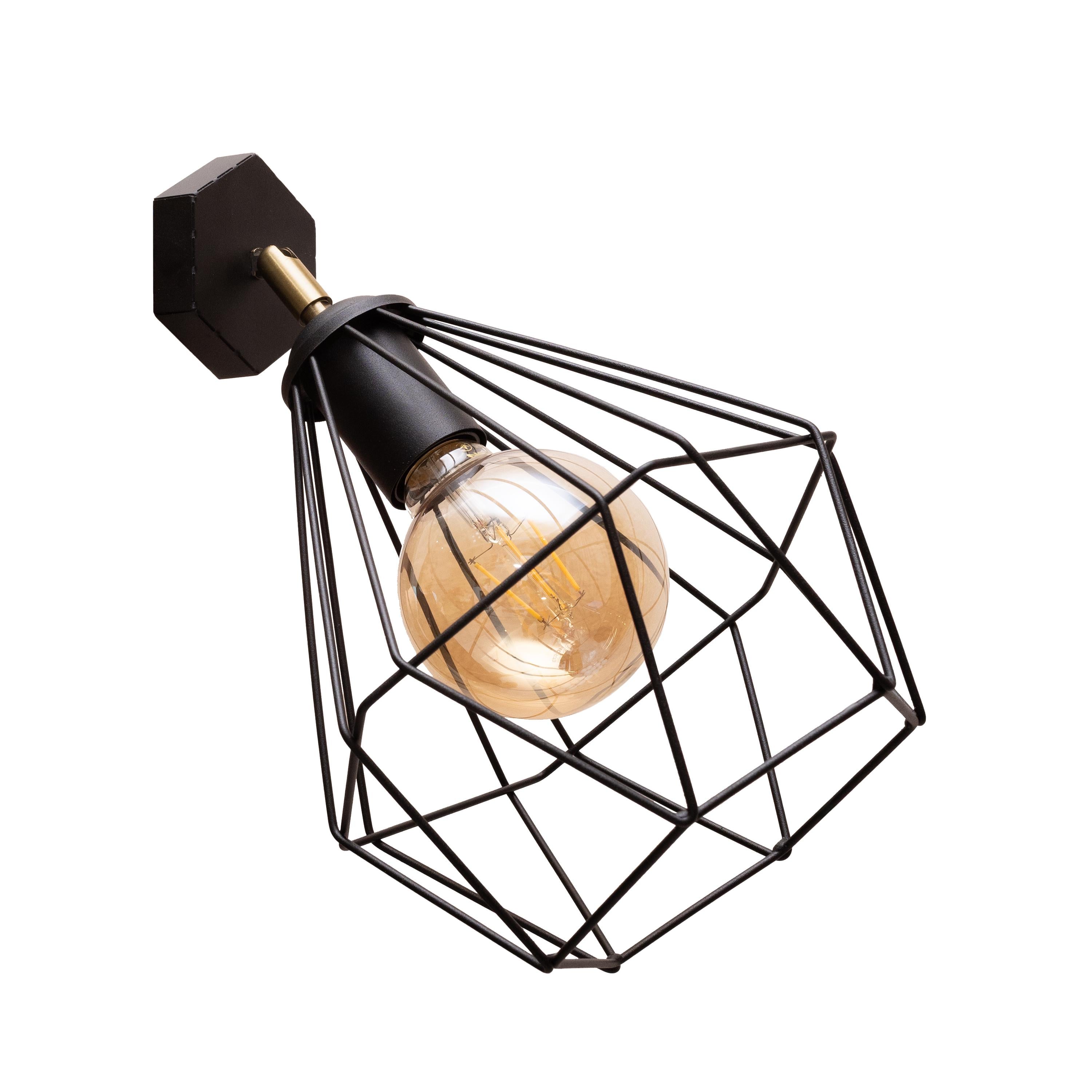 Бра MSK NL 0537-1 Electric Е27 IP20 Черный (1269247029)