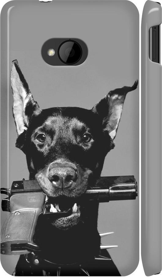 Чехол на HTC One M7 Доберман (2745c-36-42517) Чехол на HTC One M7 Доберман (2745c-36-42517)