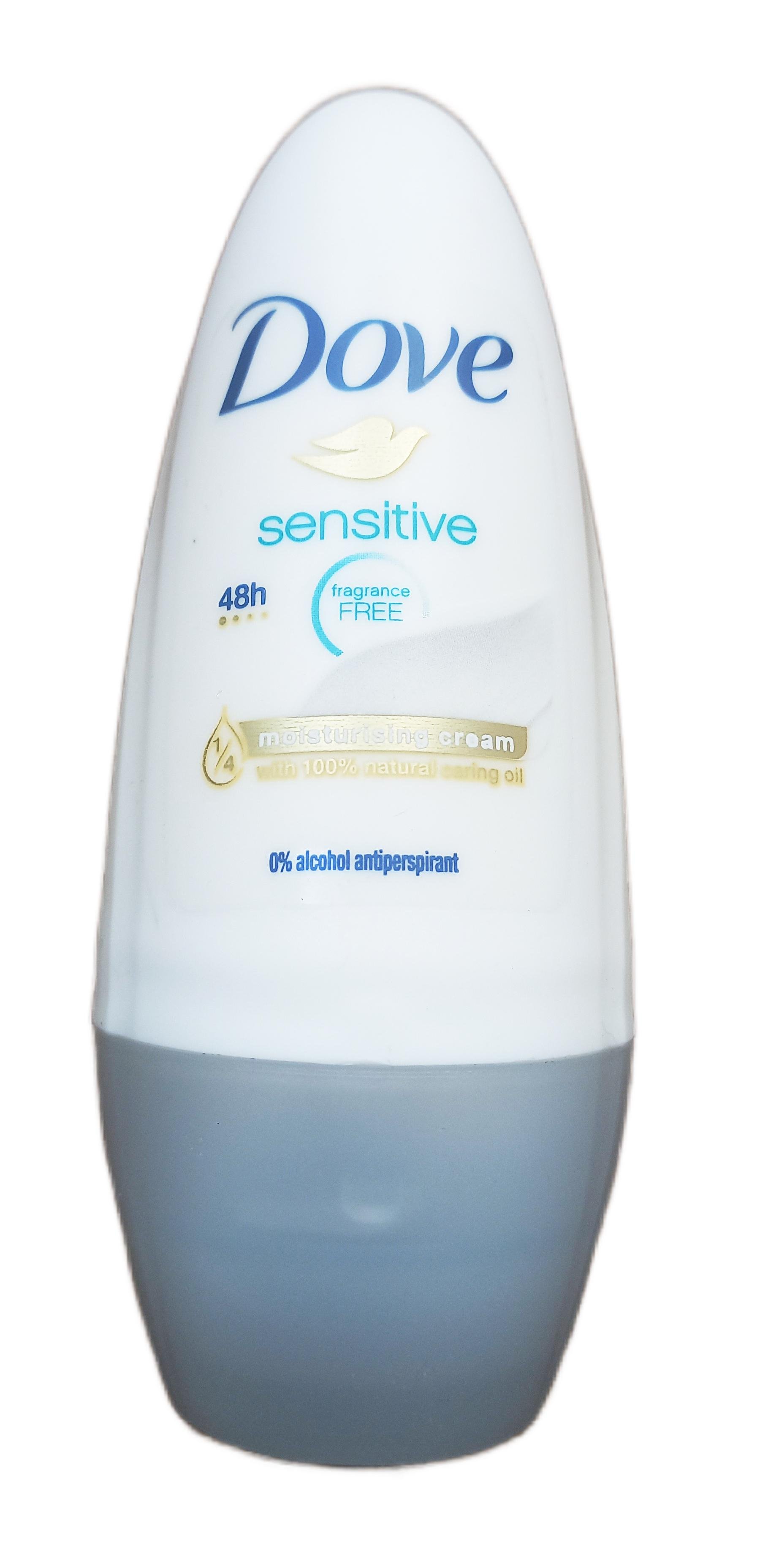 Антиперспирант шариковый Dove Sensitive без отдушек 50 мл (129909)
