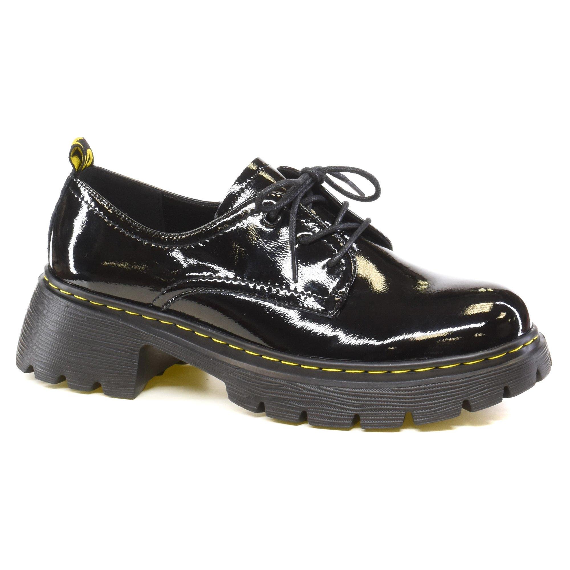 Туфли женские осенние Baden р. 36 Черный (035163-36)