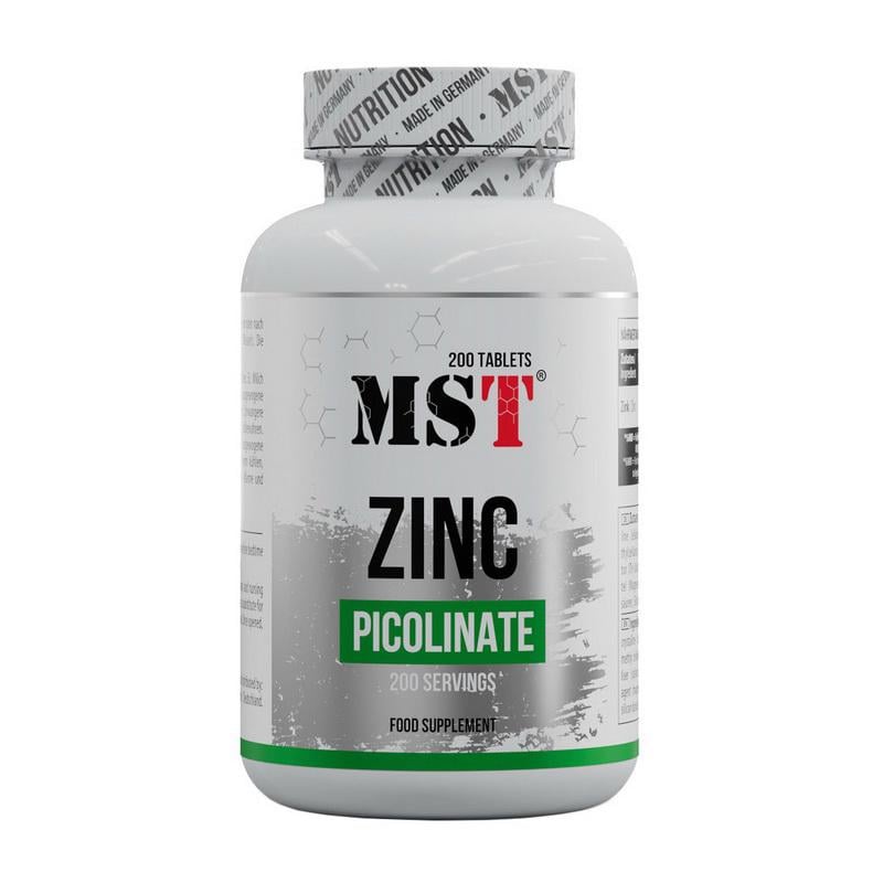 Цинк пиколинат MST Zinc Picolinate 200 табл.