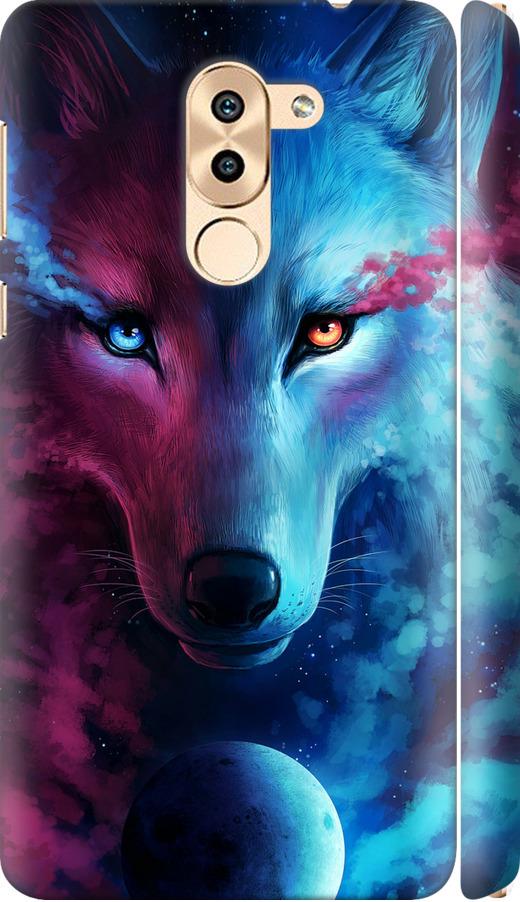 Чохол на Huawei Honor 6X Арт-вовк (3999m-460-42517)