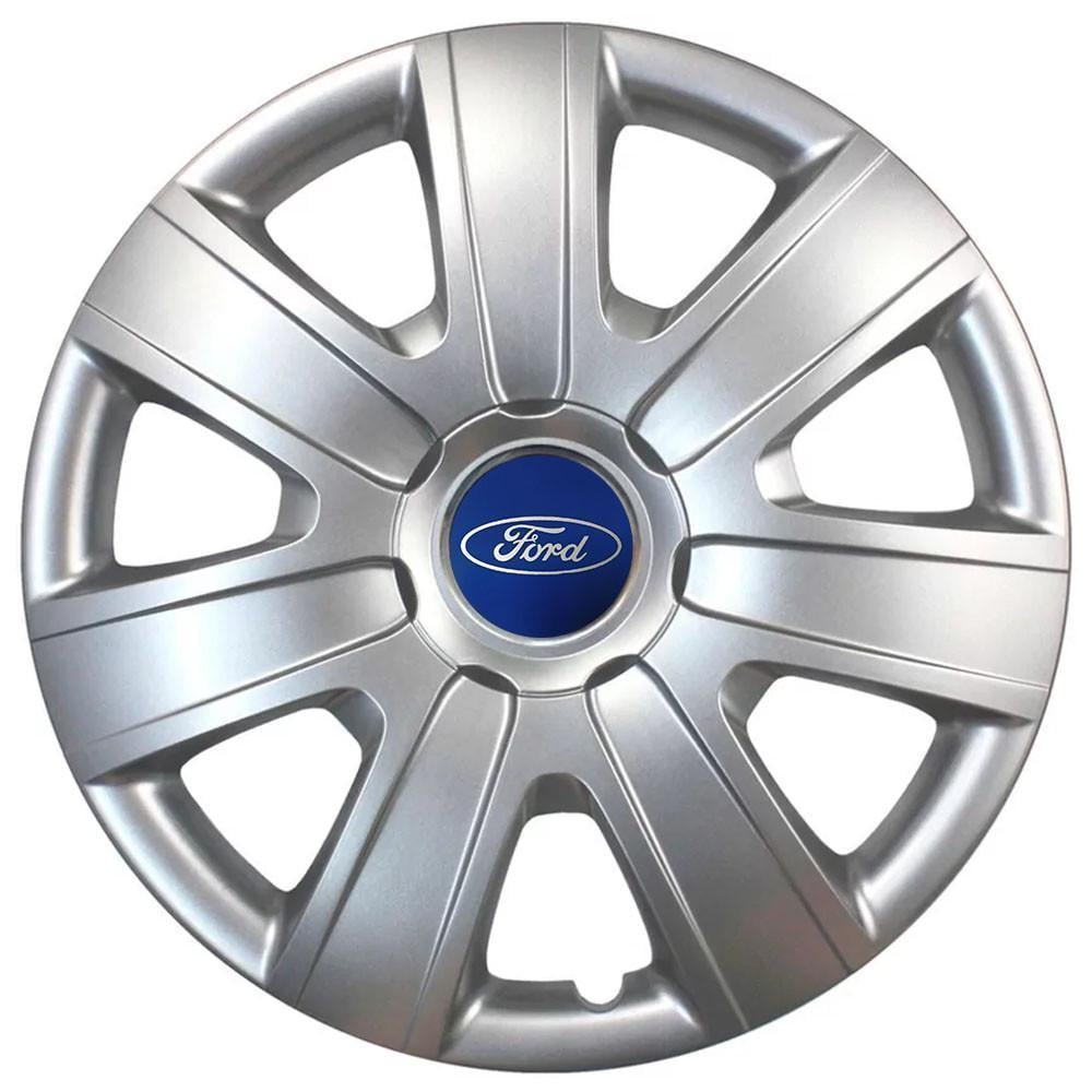 Колпаки SJS 224 с логотипом Ford 4 шт. R14 Серебряный (2654557475)