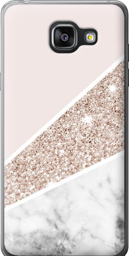 Чехол на Samsung Galaxy A5 (2016) A510F Пастельный мрамор (4342u-158-42517)