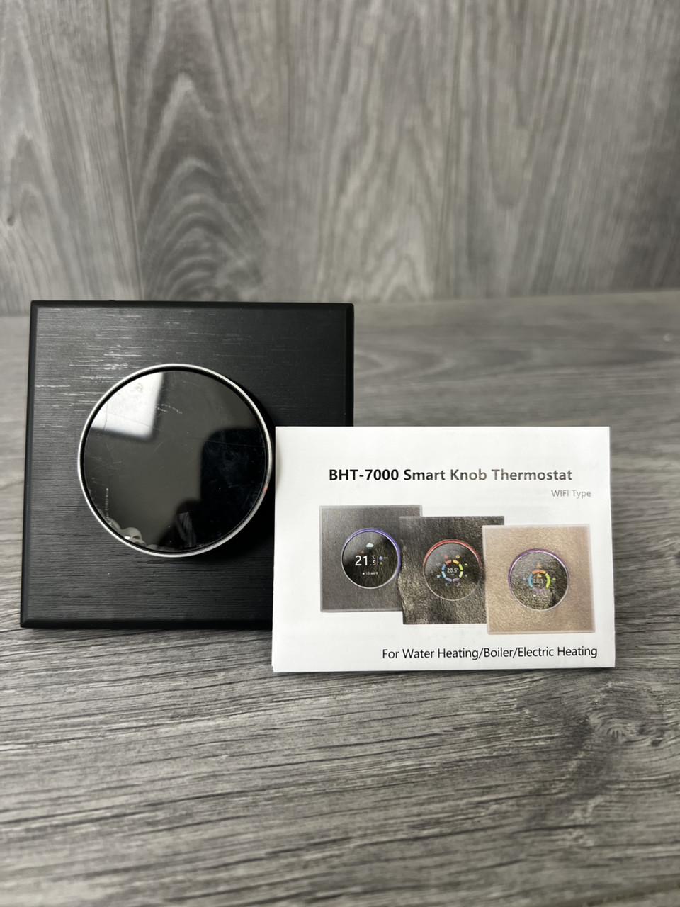 Термостат розумний Smart Knob Thermostat BHT-7000 для котлів і теплої підлоги з сенсорною панеллю - фото 4 Термостат розумний Smart Knob Thermostat BHT-7000 для котлів і теплої підлоги з сенсорною панеллю - фото 4