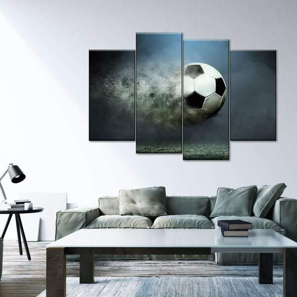 Модульная картина KIL Art Матч из четырех частей 89x56 см (M4_M_93)
