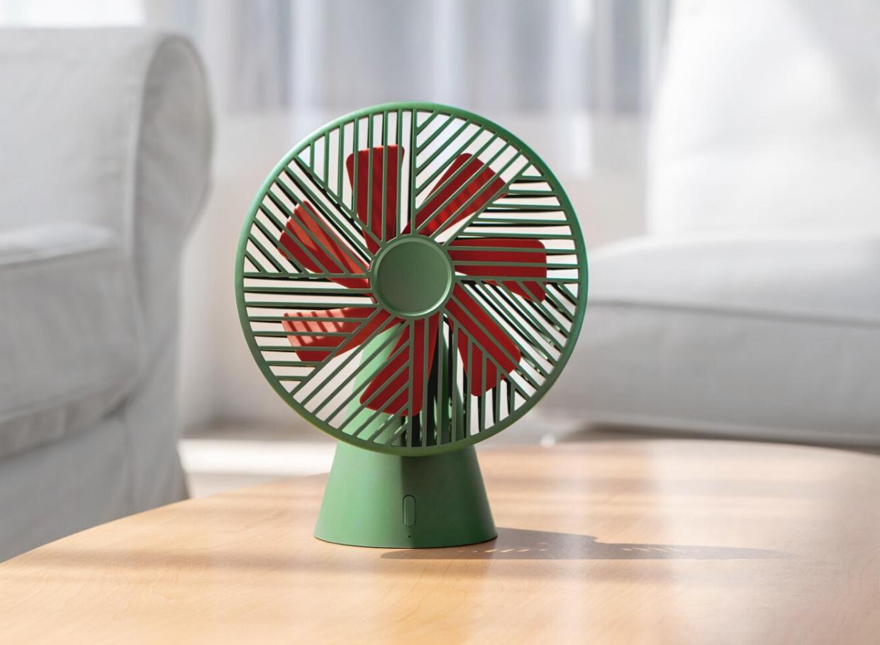 Портативный вентилятор Sothing Forest Desktop Fan (DSHJ-S-1907) Green - фото 4