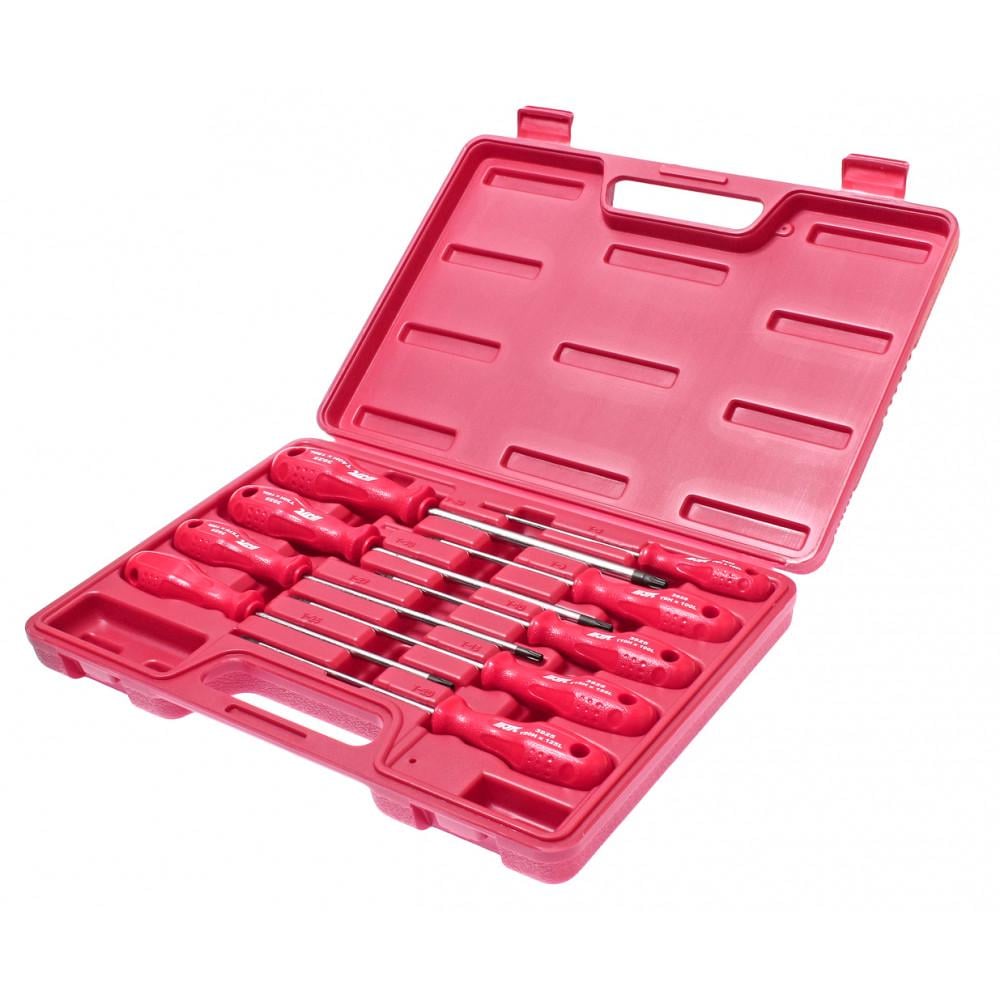 Набор отверток TORX TH8-TH40 с отверстием 9 ед. (3925 JTC)