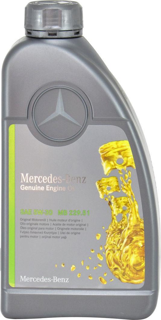 Моторное масло Mercedes-benz Mb 229,51 бензин/дизель 5W-30 1 л (1407880)