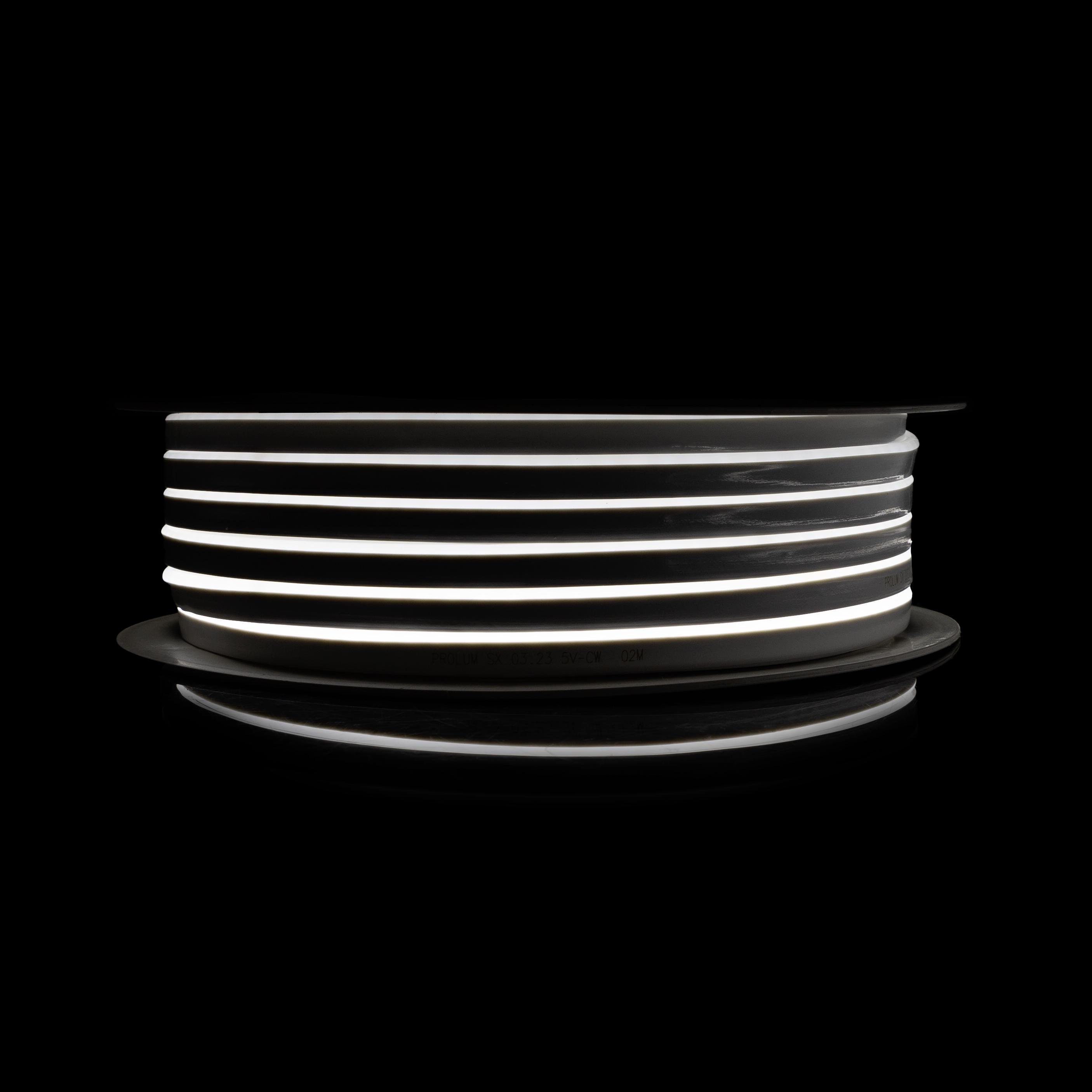 Светодиодный неон Prolum Series-SX Pro 6x12 IP68 5V Белый (30076011) - фото 2 Светодиодный неон Prolum Series-SX Pro 6x12 IP68 5V Белый (30076011) - фото 2