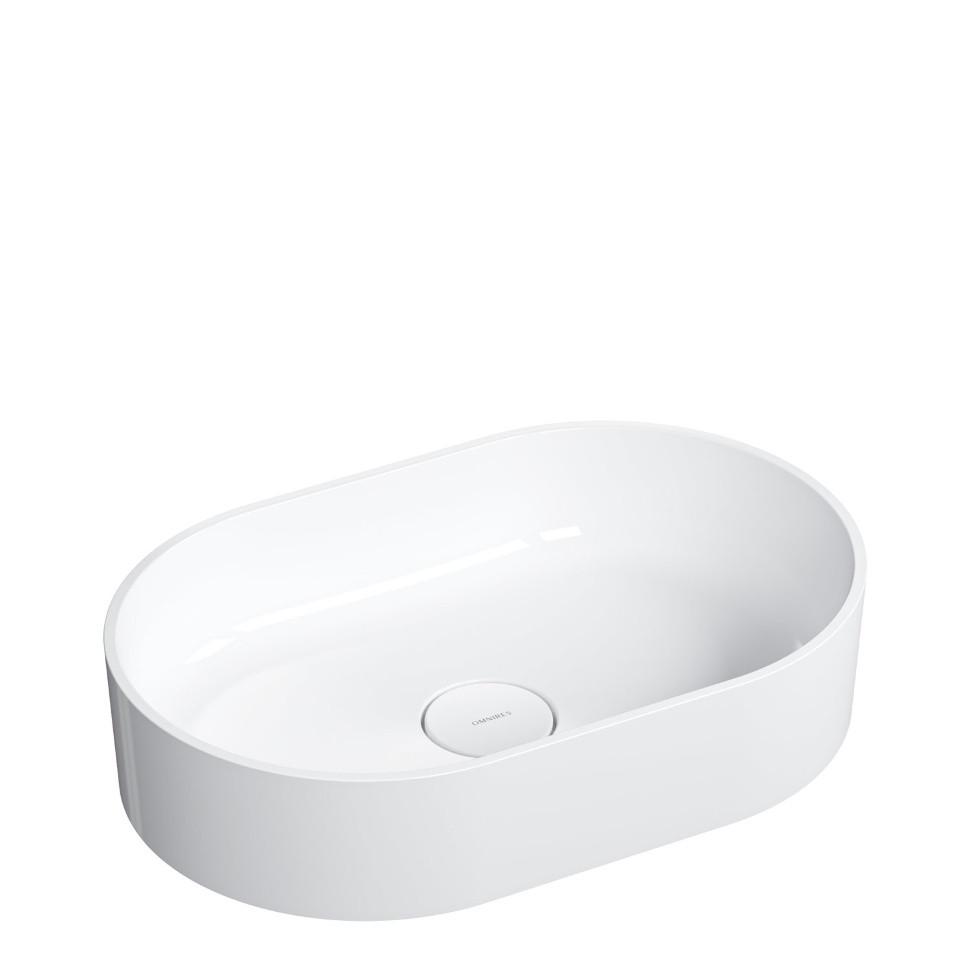 Умывальник Omnires Ovo 55x36 см White (OVOUNBP)