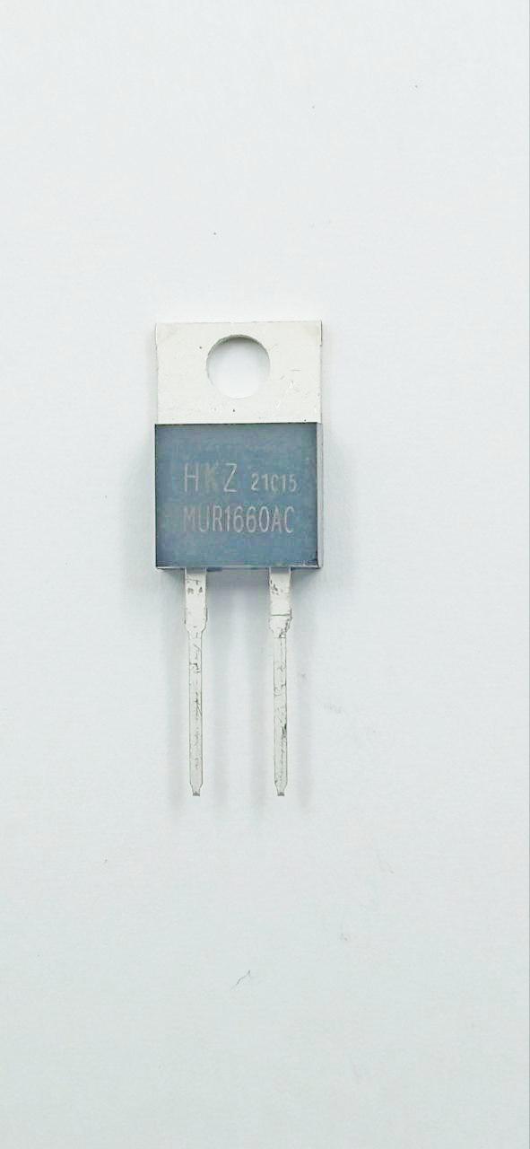 Діод MUR1660AC 16A 600V <35ns TO-220 (04132)