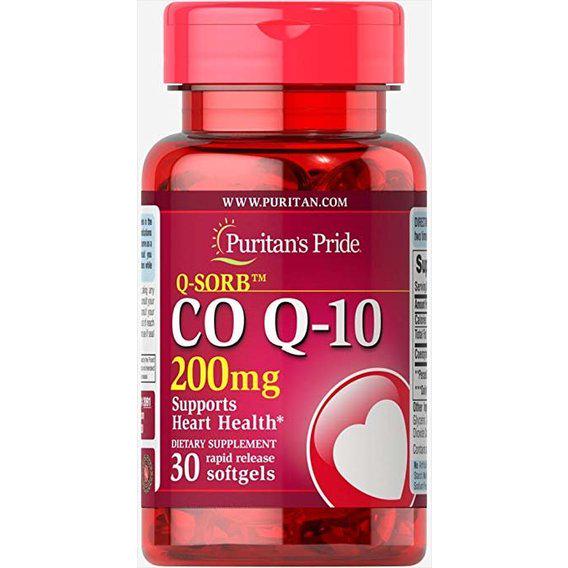 Коэнзим Puritan's Pride Q-Sorb Co Q-10 200 мг 30 Softgels