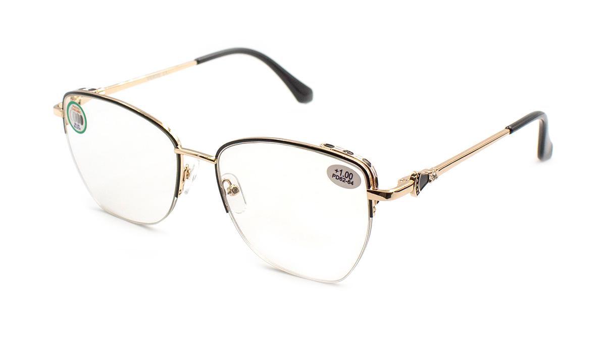 Окуляри для зору в металевій оправі Verse 24017-C1 ФХС Blue Blocker +2,75 (392831324)