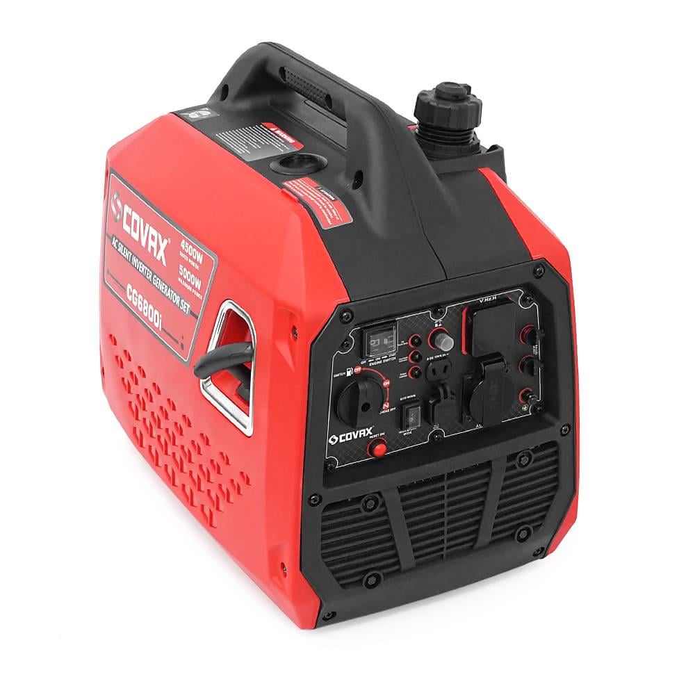 Генератор інверторний Covax CG6800i 5,0kW однофазний 220V 50Hz KM165F 4-stroke бак 5,6L 520х350х500 мм 29,5 кг (39167)