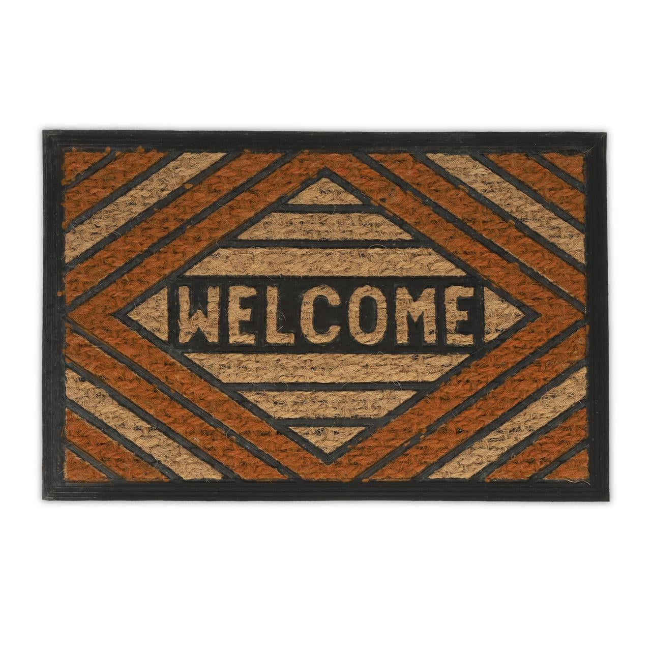 Коврик Relaxdays Welcome из кокосового волокна 60x40 см (10039058) Коврик Relaxdays Welcome из кокосового волокна 60x40 см (10039058)