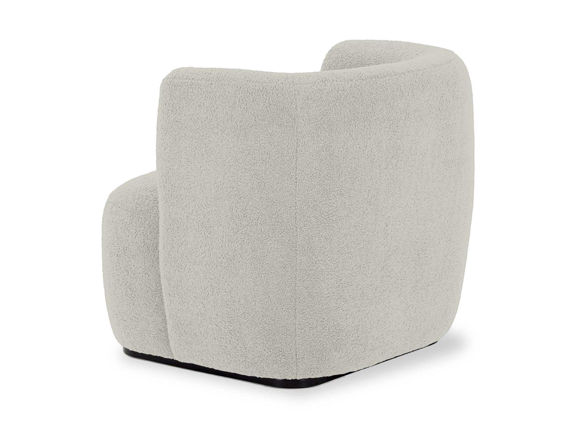 Крісло дизайнерське SPIN 75х70х74 см Білий (Арт. 502) - фото 3 Крісло дизайнерське SPIN 75х70х74 см Білий (Арт. 502) - фото 3