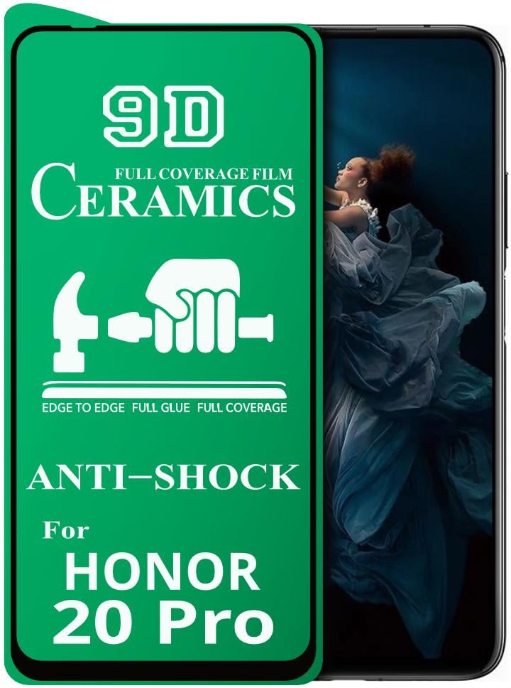 Защитная пленка Ceramics Honor 20 Pro керамическая 9D (16484)