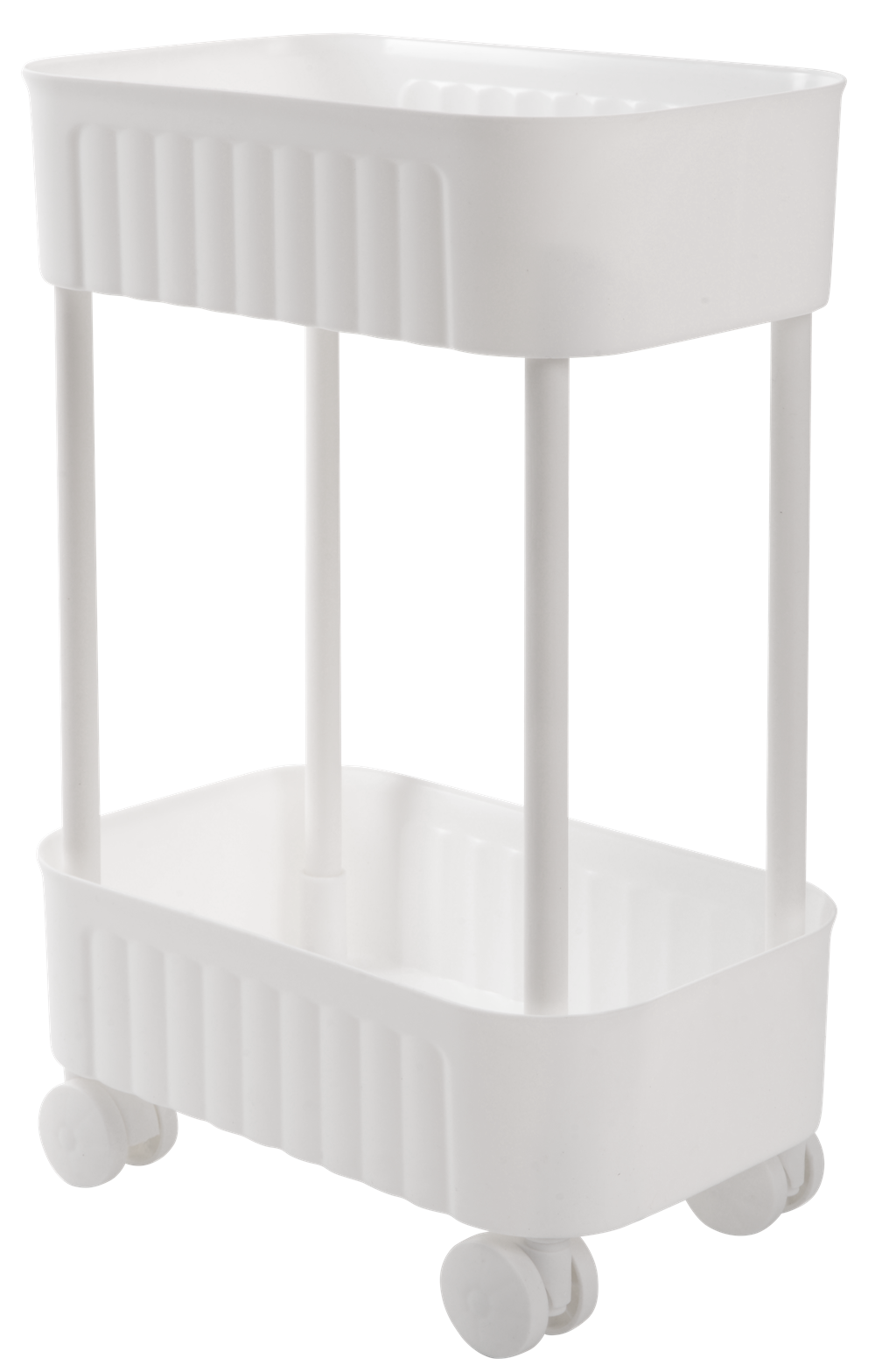 Этажерка Violet House 6021 Honeycomb 2 полки 17х27х43 см White (31929349)