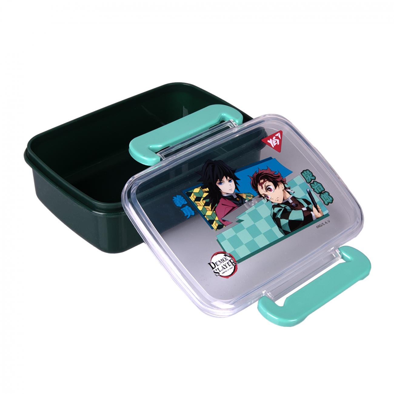 Контейнер Yes Demon Slayer 420 мл зеленый (708273) - фото 2