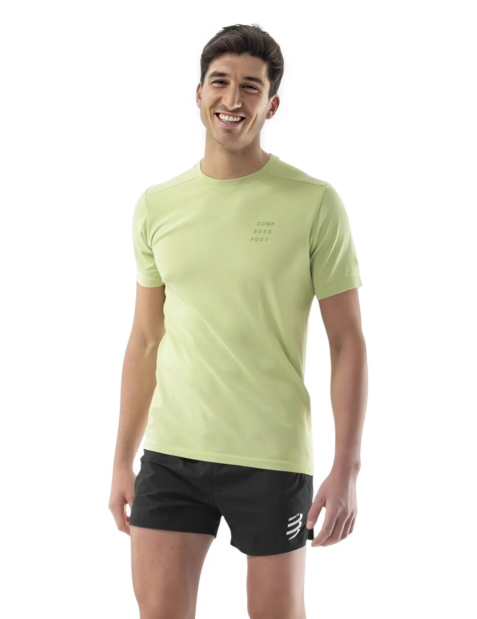 Футболка чоловіча Compressport Podium SS Tshirt M Nile (ATSM5546039M)