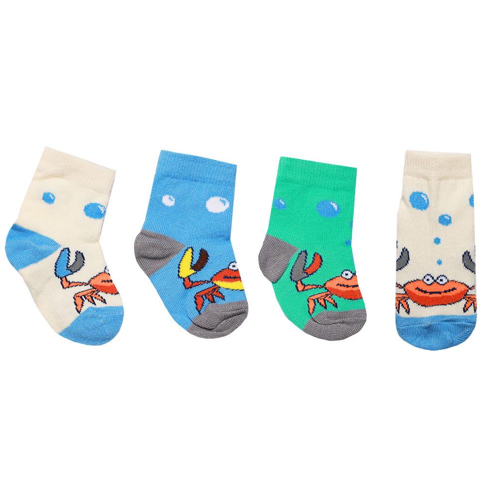 Носки детские хлопковые демисезонные для мальчика Gabbi NSM-54 р. 10-12 6 пар (90054)