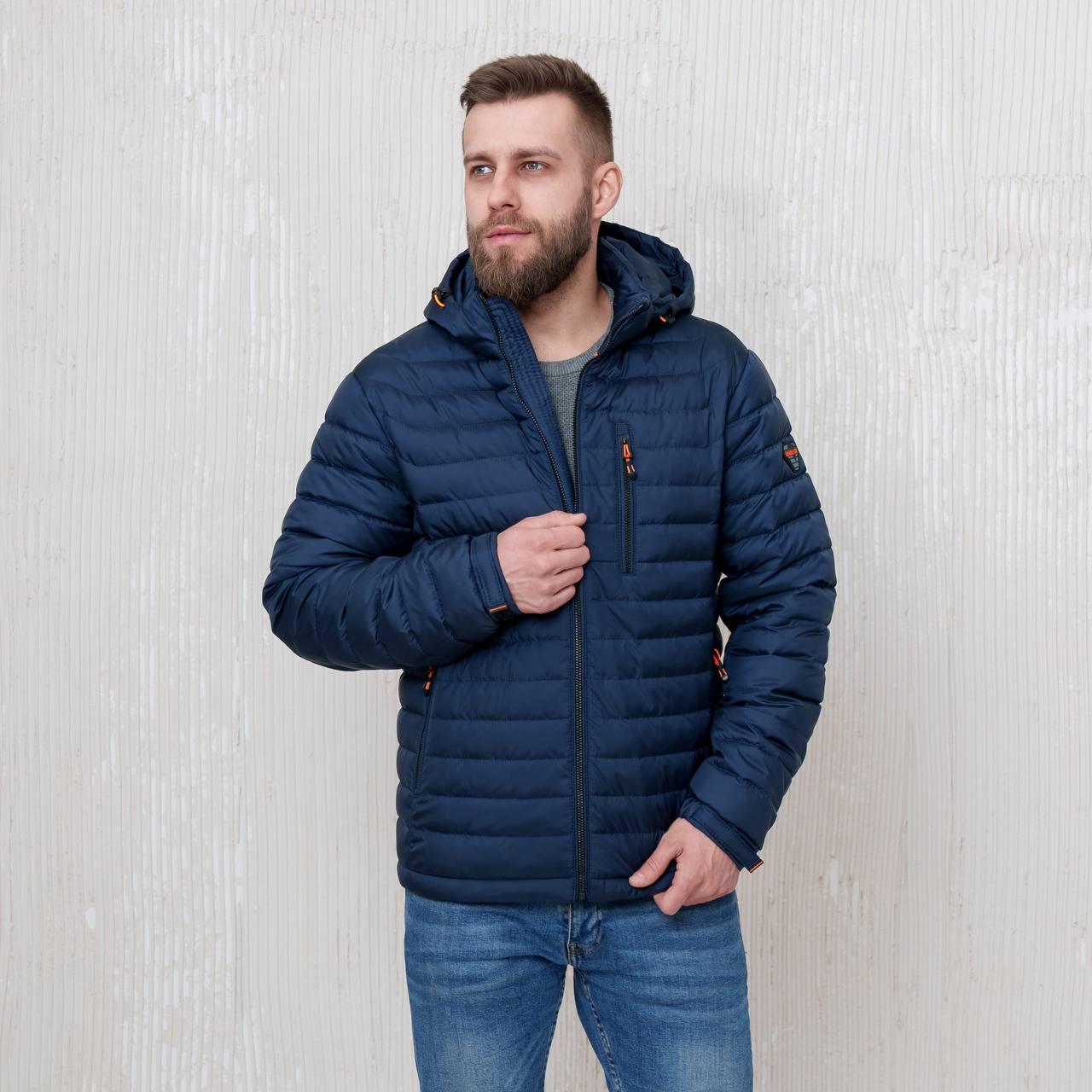 Куртка мужская демисезонная Vavalon 2118-V р. 68 Синий (29109280) Куртка мужская демисезонная Vavalon 2118-V р. 68 Синий (29109280)